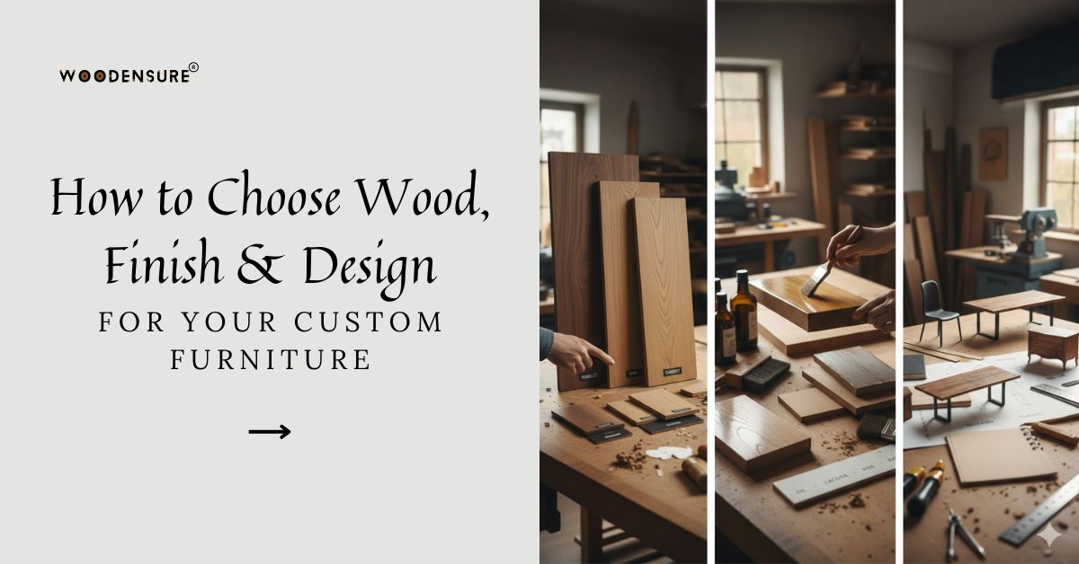 How to Choose Wood, Finish & Design for Your Custom Furniture