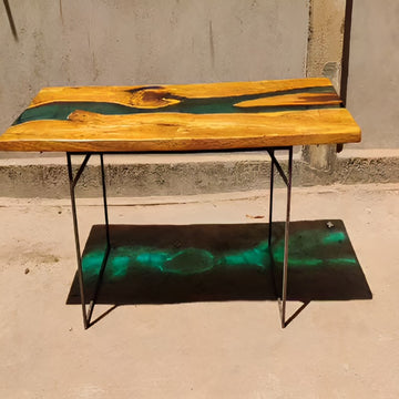 LushVerdant Epoxy Dining Table | Epoxy Resin River DIning Table