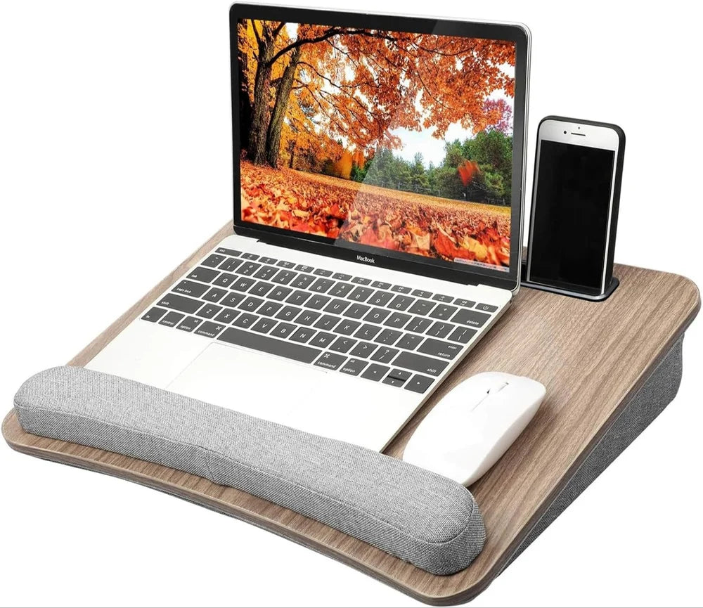 Wooden Lap Deks for Laptop tablets and phone | Lightweight wooden lap desk for office work