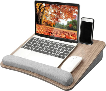 Wooden Lap Deks for Laptop tablets and phone | Lightweight wooden lap desk for office work