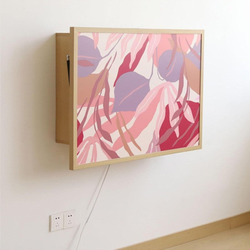 Acacia Wood Wall Mounted Fold Drop Down Desk/Table for Home & Office