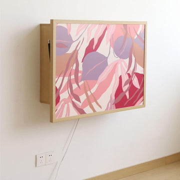 Acacia Wood Wall Mounted Fold Drop Down Desk/Table for Home & Office