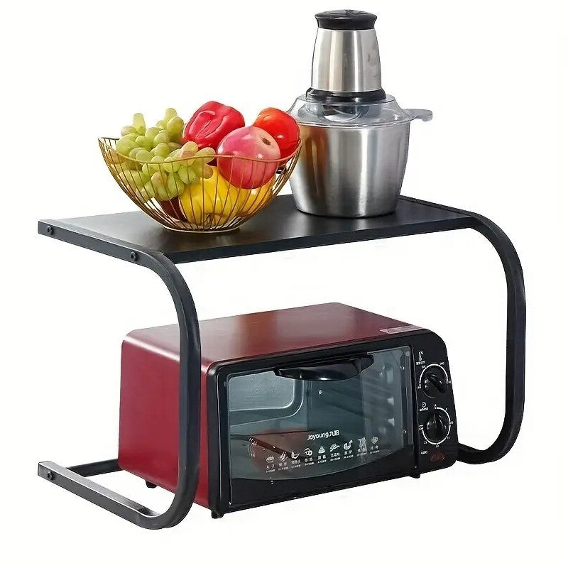 Space-Saving Microwave Oven Shelf Rack | Storage Oven Stand | OTG Stand for Kitchen