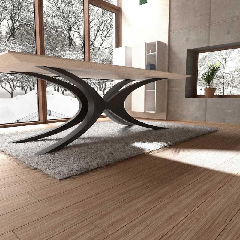 metal-dining-table-base
