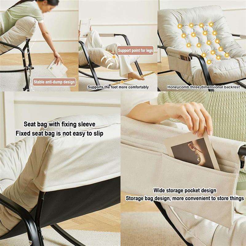 velvet-rocking-chair-with-side-pocket